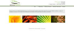 Desktop Screenshot of edicionesrodeno.com